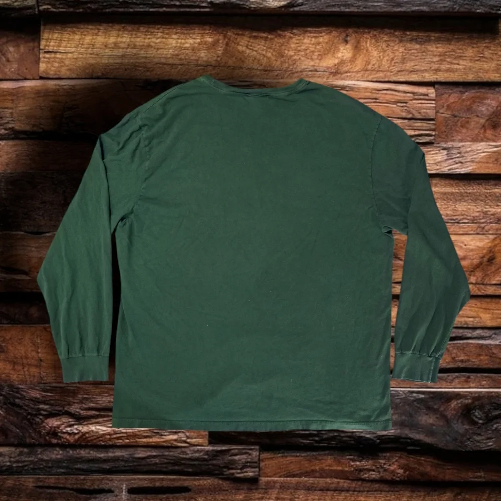 VINTAGE 90'S POLO RALPH LAUREN LONG SLEEVE GRAPHIC TSHIRT- MEN'S SIZE XLARGE